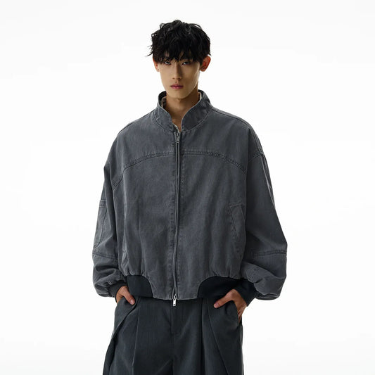 RT No. 40707 GRAY RODEO BOXY JACKET