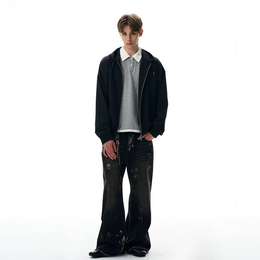 RT No. 40768 KUMO HOODED ZIPPER JACKET