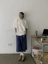 RT No. 19512 FRENCH BLUE LONG SHORTS
