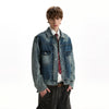 RT No. 40783 WASHED CROPPED DENIM JACKET