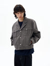 RT No. 29030 V-NECK DENIM WORKWEAR JK