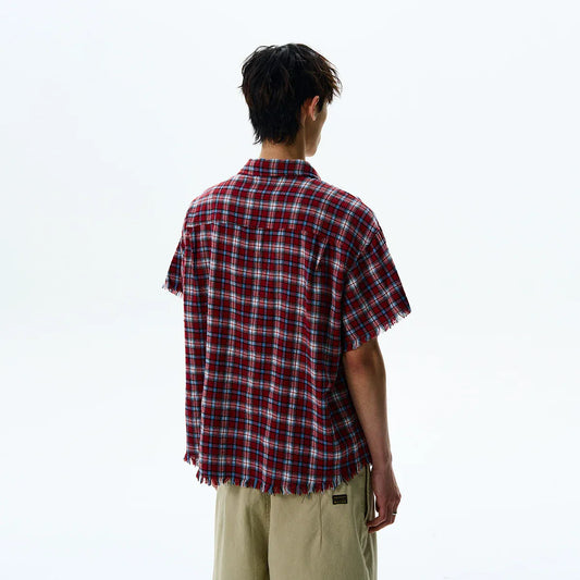 RT No. 42002 PLAID SHORT SLEEVE SHIRT