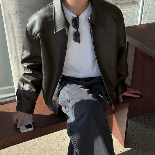 RT No. 32051 MAINICHI LEATHER JK