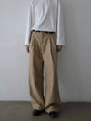 RT No. 29162 PLEATED STRAIGHT WIDE PANTS