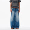 RT No. 18191 WASHED BLUE DENIM STRAIGHT JEANS