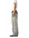 RT No. 18125 LIGHT BLUE DISTRESSED DENIM JEANS