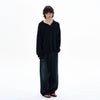 RT No. 29042 KNITWEAR LAZY COLLAR SWEATER