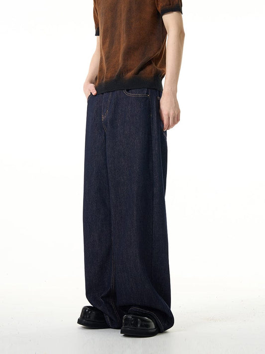 RT No. 12704 DARK DENIM STRAIGHT JEANS