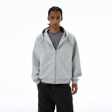 RT No. 19533 RECONSTRUCTED ZIP UP HOODIE