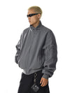 RT No. 32717 GRAY SILHOUETTE STAND COLLAR JK