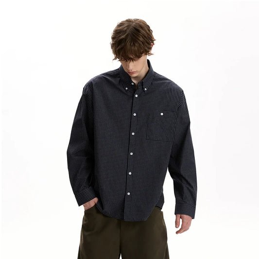 RT No. 40811 PLAID BUTTON UP SHIRT