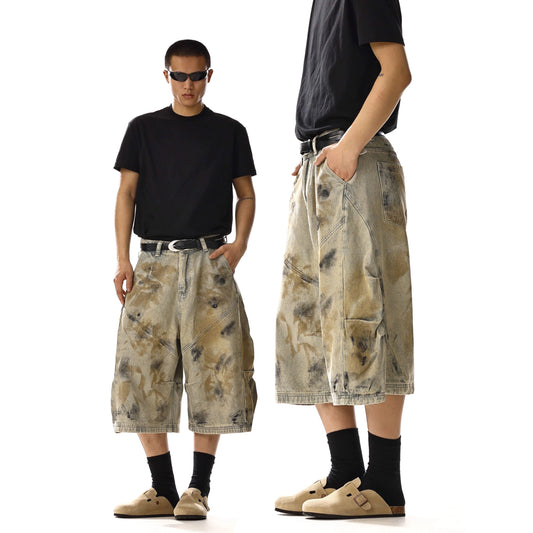 RT No. 18242 MUD LIGHT BROWN CARGO SHORTS