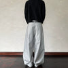 RT No. 40842 STRIPED PLEATED BAGGY PANTS