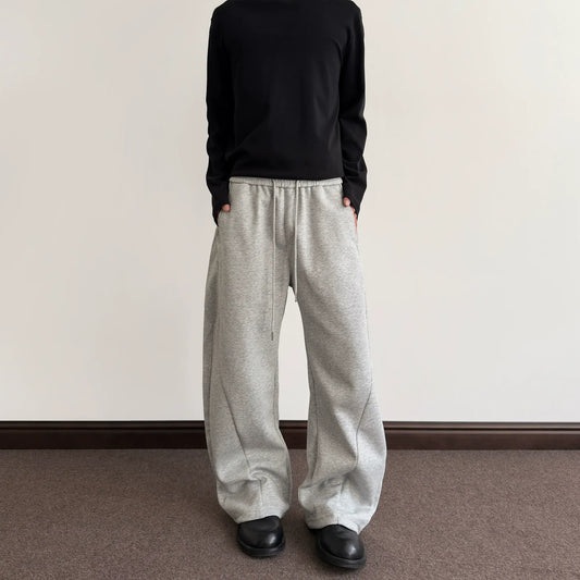 RT No. 40807 RECONSTRUCTED BAGGY STRAIGHT SWEATPANTS