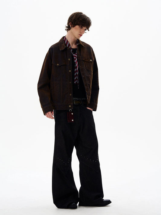 RT No. 18023 BROWN DENIM JK