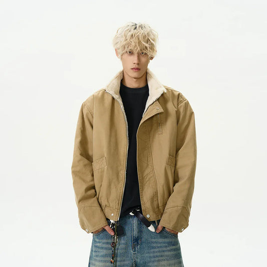 RT No. 40513 TORI KHAKI FLEECE INDUSTRIAL JACKET