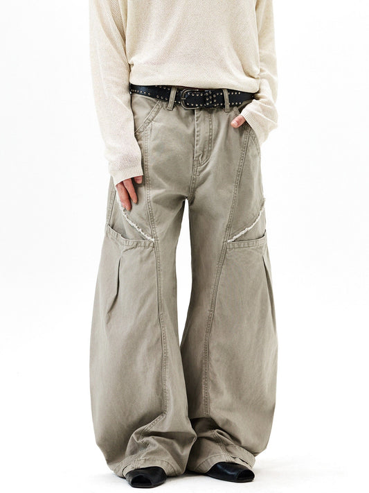 RT No. 55121 RECONSTRUCTED SCIMITAR CARGO PANTS