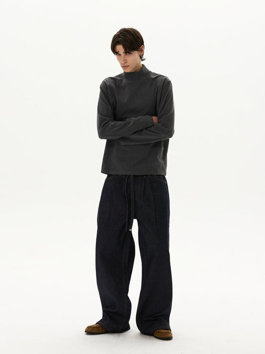 RT No. 59001 JIIN MOCK NECK LONG SLEEVE