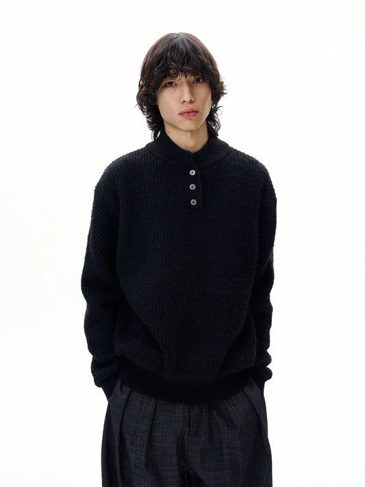 RT No. 31005 KNIT COLLAR SWEATER