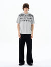 RT No. 19572 BLACK STRAIGHT JEANS