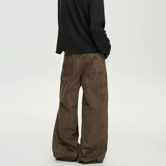 RT No. 43002 RECONSTRUCTED LUMBER STRAIGHT PANTS