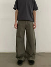 RT No. 19710 KOGYOYO STRAIGHT DRAPE PANTS