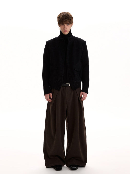 RT No. 55010 KNITWEAR SILHOUETTE PILOT JACKET