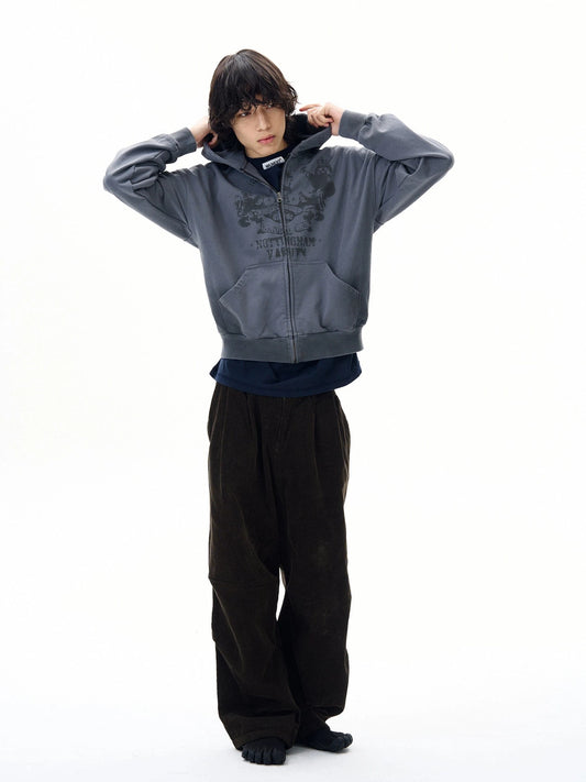 RT No. 32501 KNIGHT GRAPHIC ZIP HOODIE