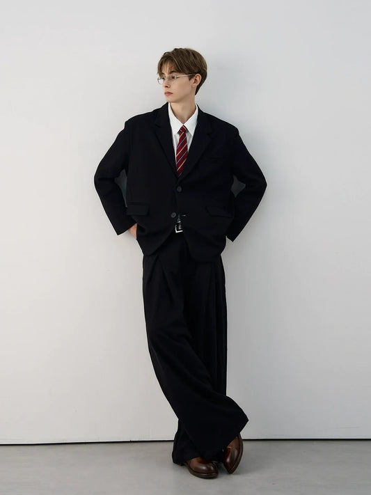 RT No. 45018 SUIT BLAZER & PLEATED PANTS