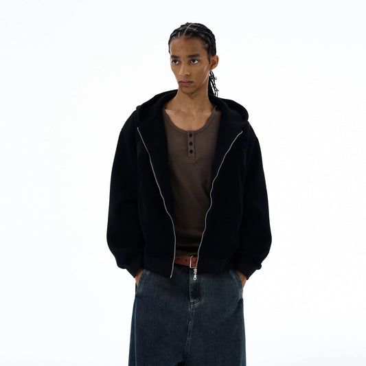 RT No. 19533 RECONSTRUCTED ZIP UP HOODIE