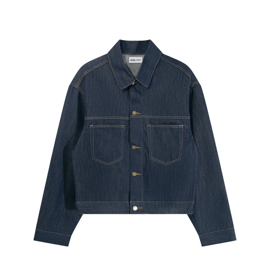 RT No. 50135 KAGE NAVY BLUE DENIM JACKET