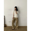 RT No. 18880 HOLLOW COLLAR BUTTON-UP SHIRT