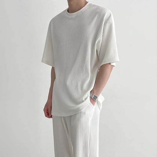 RT No. 9102 PLEATED SHIRT, SHORTS, PANTS