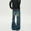 RT No. 40758 WASHED DENIM STRAIGHT JEANS