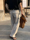 RT No. 19041 RECONSTRUCTED CARGO STRAIGHT PANTS