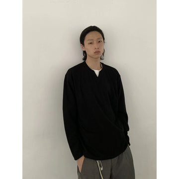 RT No. 29161 315G V-NECK KNIT SWEATER