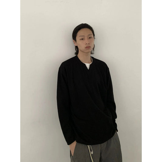 RT No. 29161 315G V-NECK KNIT SWEATER