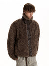 RT No. 58033 FLEECE FUR COLLAR JACKET