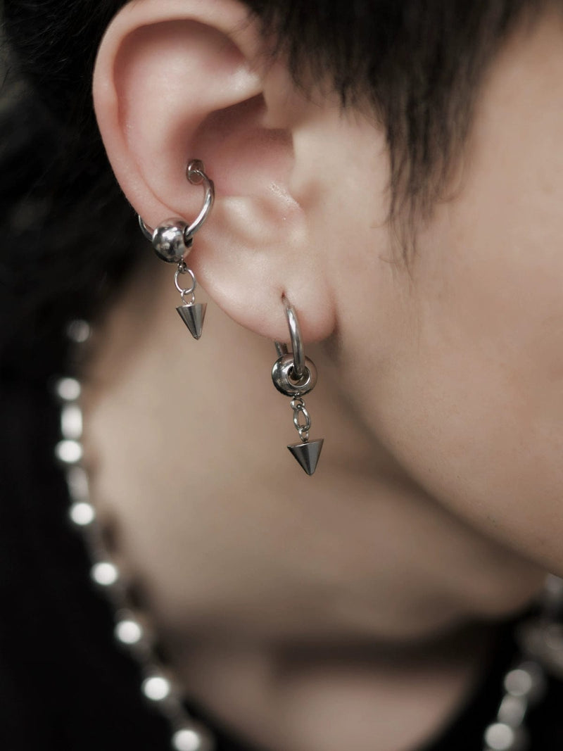 CONE DANGLE EARRING