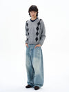 RT No. 29045 KNITWEAR V-NECK SWEATER