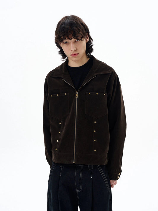 RT No. 29031 RODEO ZIP SUEDE JK