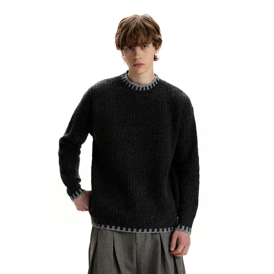 RT No. 40605 KNITWEAR RELAXED PULLOVER SWEATER