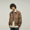 RT No. 32529 LEATHER ZIP-UP JK