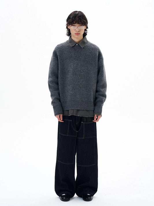RT No. 29011 KNITWEAR CREWNECK SWEATER