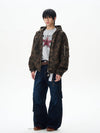 RT No. 12414 CAMO ZIP-UP HOODED JK