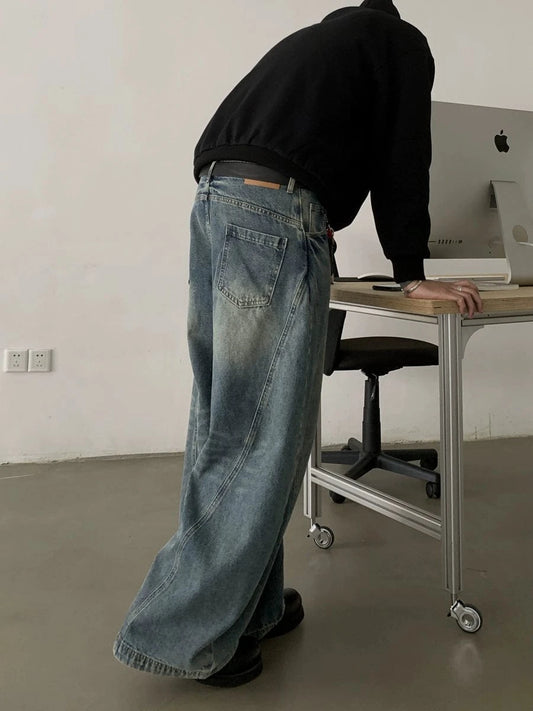 RT No. 18752 WASHED BLUE SCIMITAR JEANS