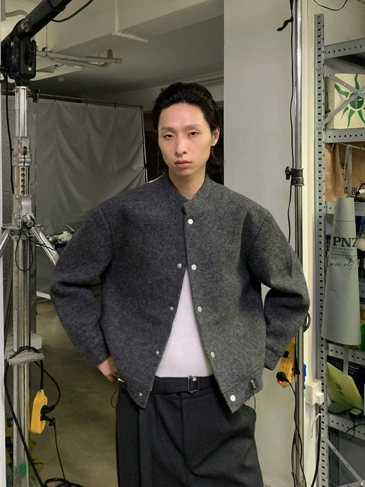 RT No. 29134 YORU WOOLEN BUTTON-UP JK