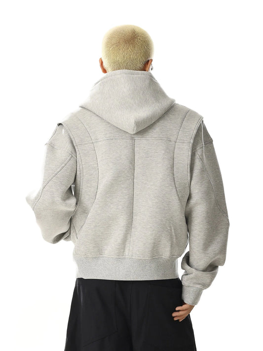RT No. 28006 GRAY HEAVYWEIGHT ZIP HOODIE