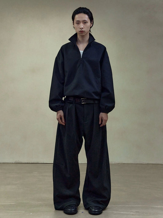RT No. 29126 HALF ZIP-UP STAND COLLAR JK
