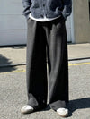 RT No. 48022 PLEATED STRAIGHT SWEATPANTS